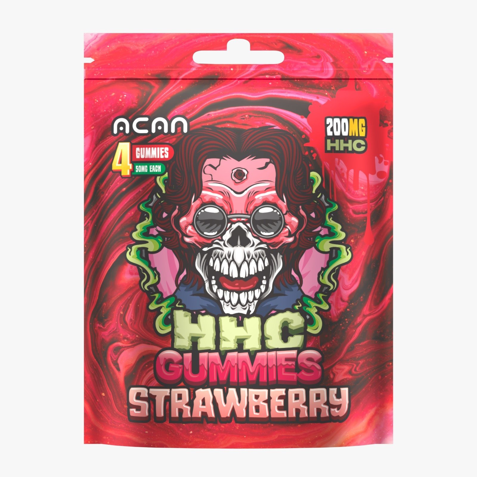 ACAN 50mg HHC Gummies – Strawberry
