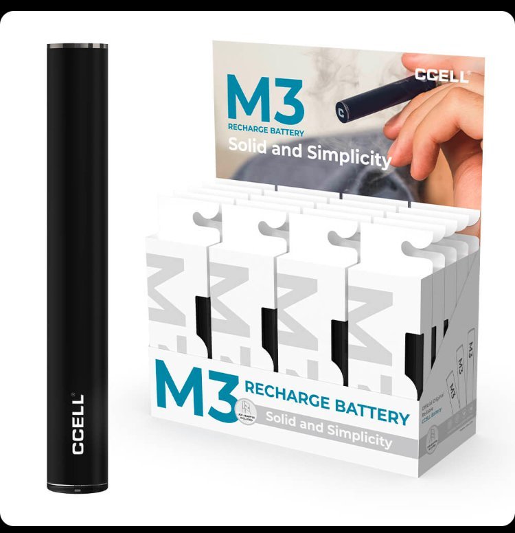 CCELL M3 Black Vape Pen Battery – HHC vape