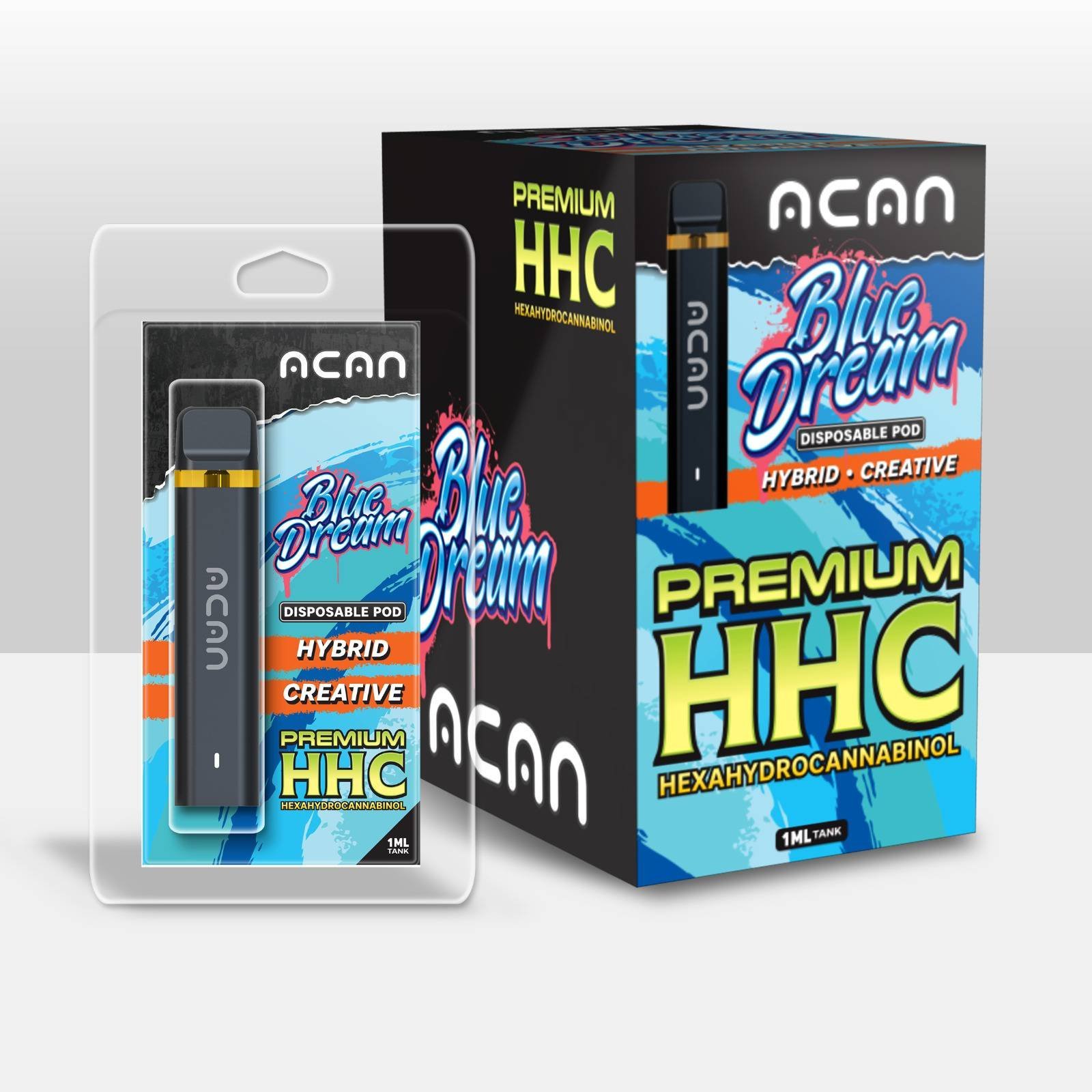 Acan Gold HHC Blue Dream 1 ml Disposable – HHC Vape
