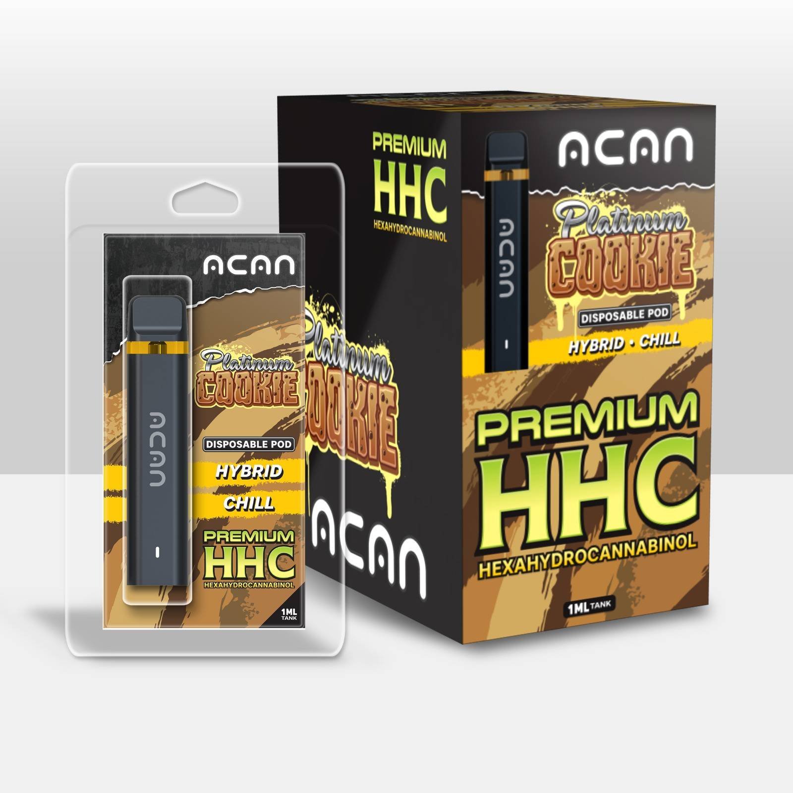 Acan Gold HHC Platinum Cookie 1 ml Disposable – HHC Vape