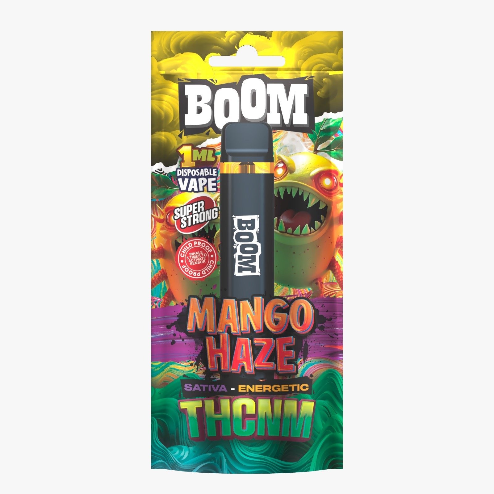 ACAN BOOM Mango Haze THCNM 1 ml Vape – HHC vape