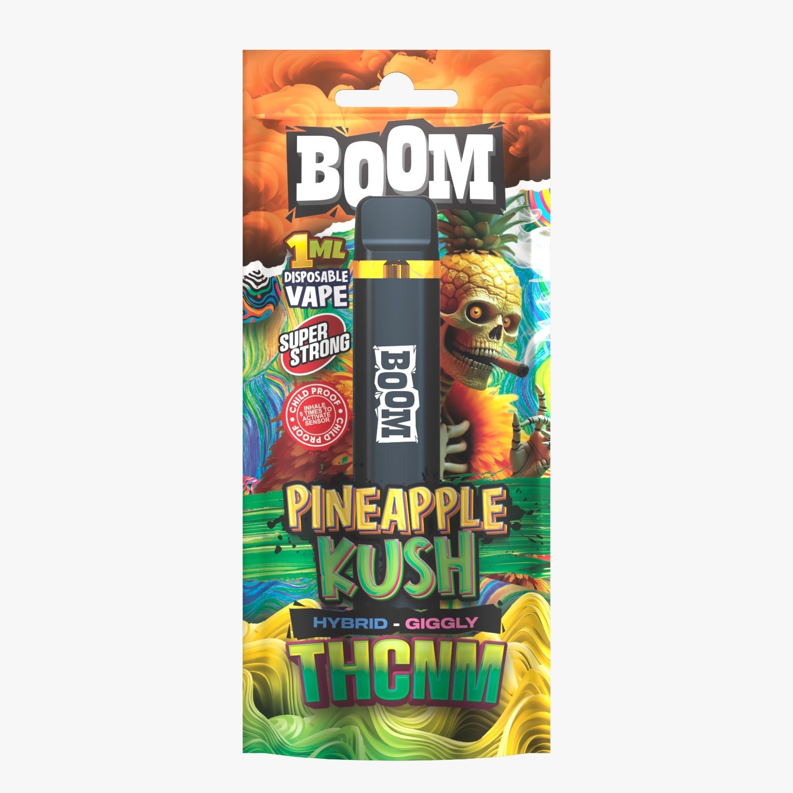 ACAN Boom Pineapple Kush THCNM 1ml Vape – HHC vape