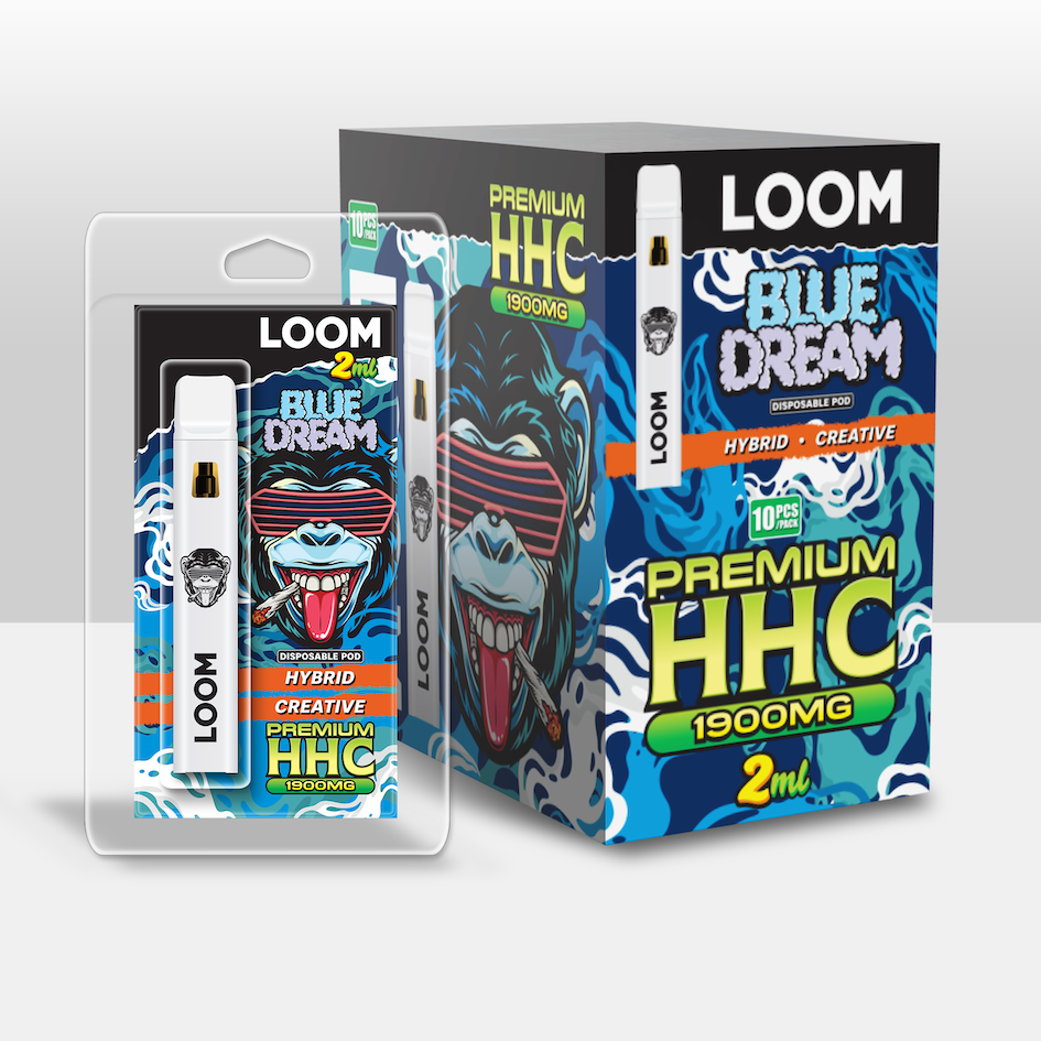 LOOM HHC Blue Dream 1900mg 2 ml Vape – HHC vape