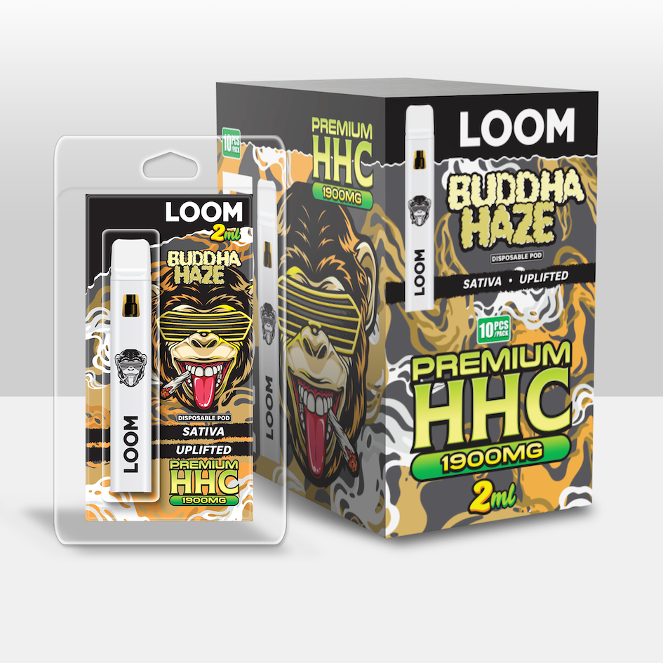 LOOM HHC Buddha Haze 1900mg 2 ml Vape – HHC vape