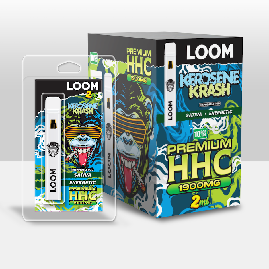 LOOM HHC Kerosene Krash 1900mg 2 ml Vape – HHC vape