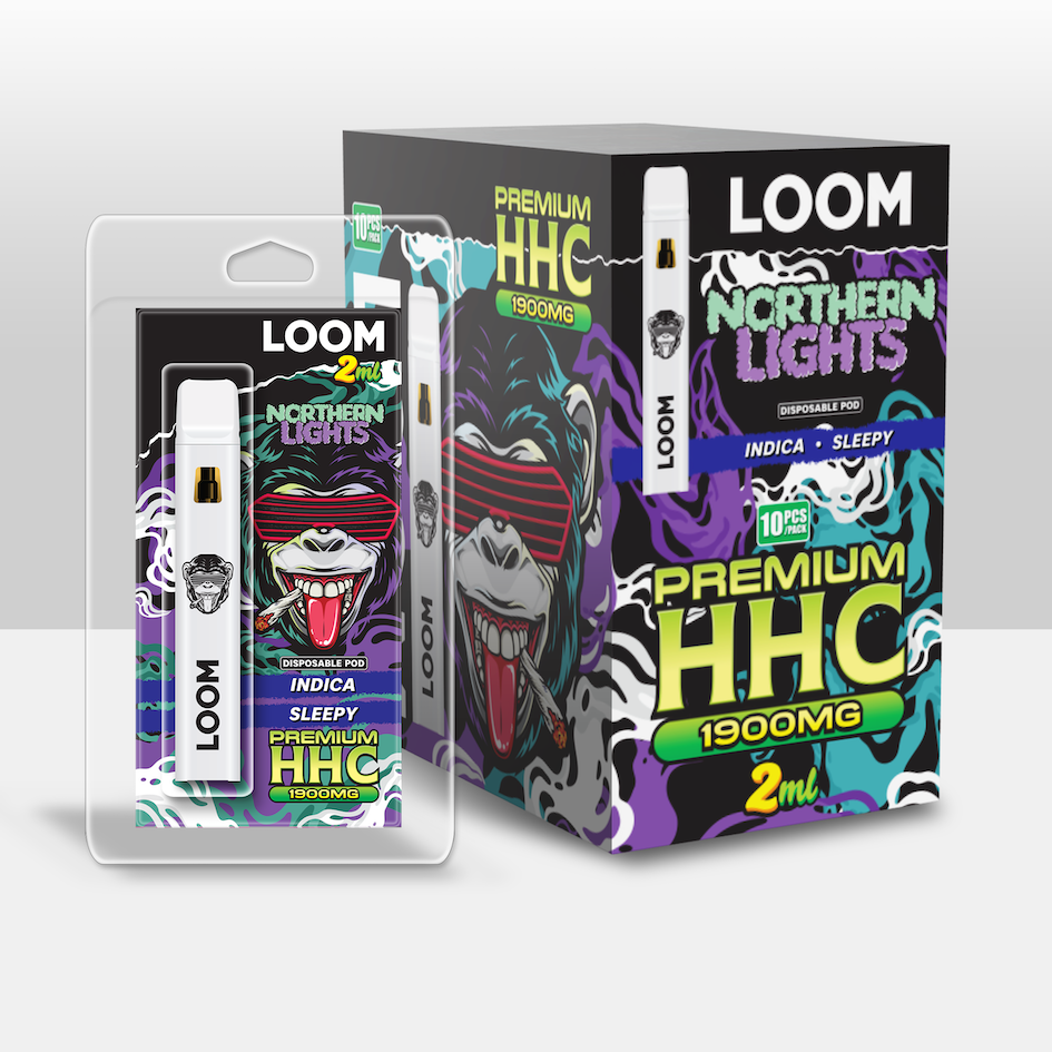 LOOM HHC Northern Lights 1900mg 2 ml Vape  – HHC Vape