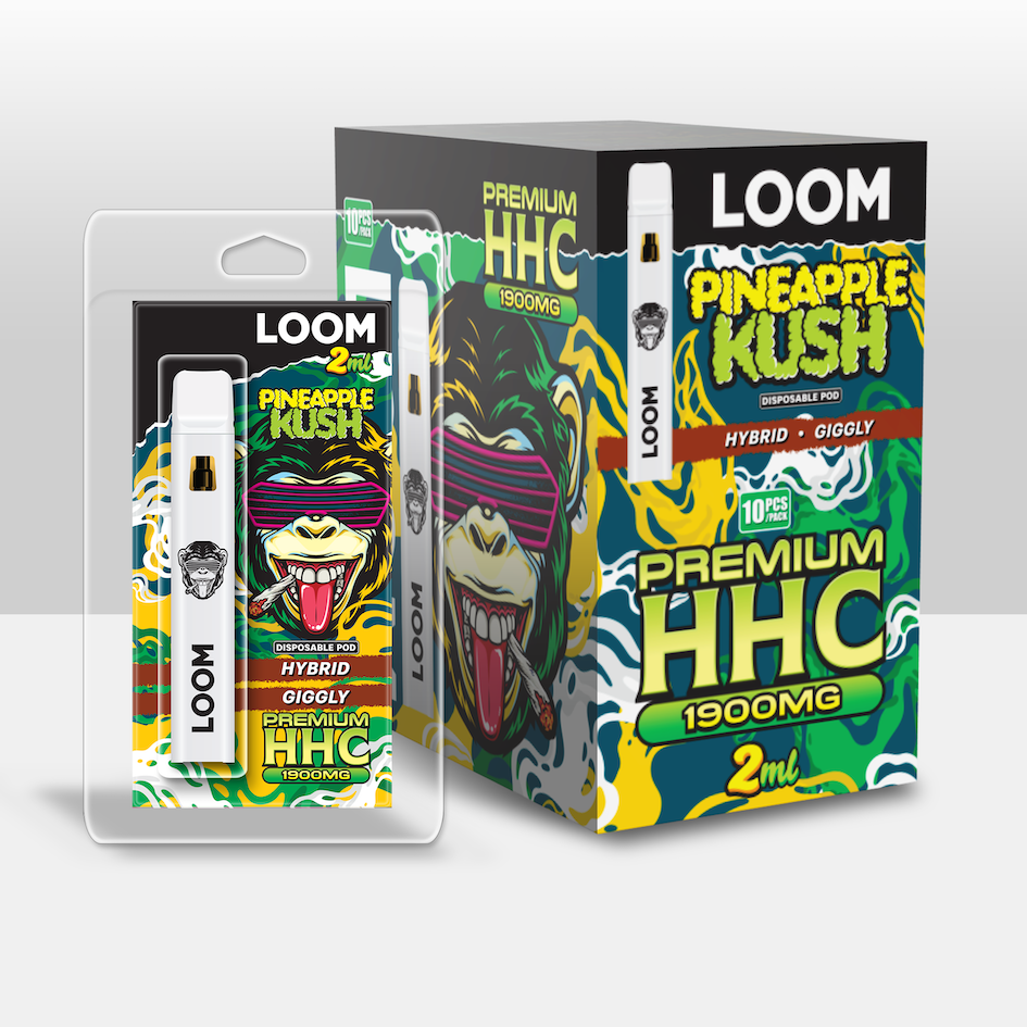LOOM HHC Pineapple Kush 1900mg 2 ml Vape – HHC vape