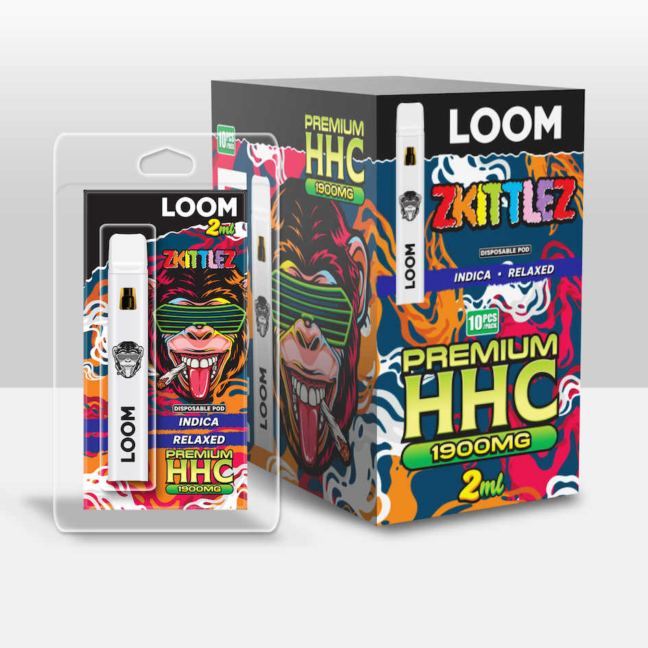 LOOM HHC Zkittlez 1900mg 2 ml Vape – HHC vape