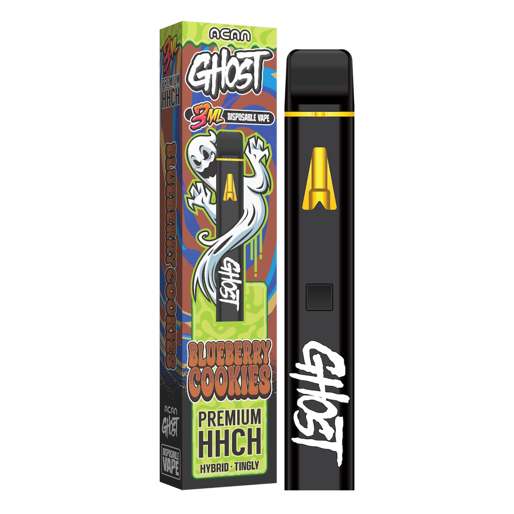 Acan Ghost Blueberry Cookies (Hybrid) – 3ml – HHC Vape