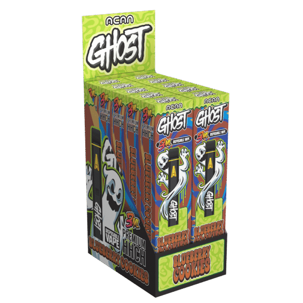 Acan Ghost Blueberry Cookies (Hybrid) – 3ml – HHC Vape