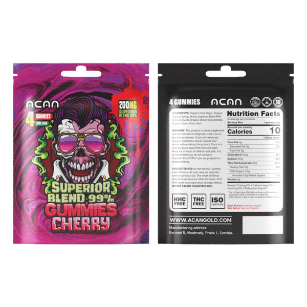 ACAN Gummies Cherry 200mg