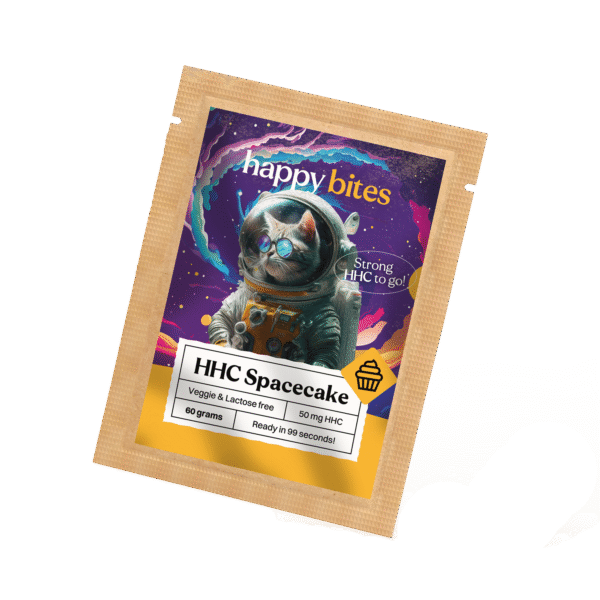 Happy Bites HHC Spacecake – 50mg HHC – Happy Bites HHC