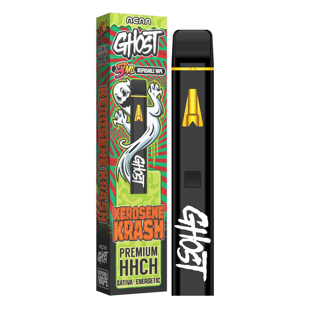 Acan Ghost Kerosene Krash (Sativa) – 3ml – HHC Vape
