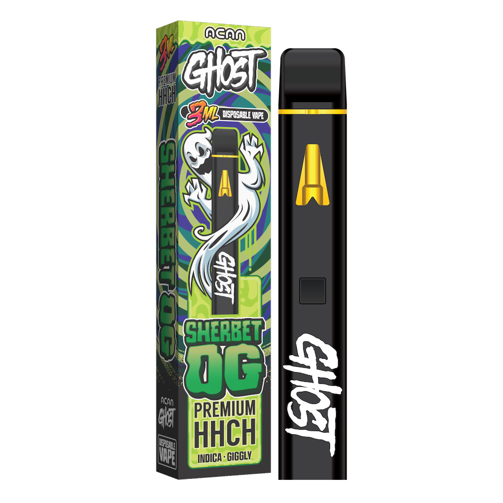 Acan Ghost Sherbet OG (Indica) – 3ml – HHC Vape