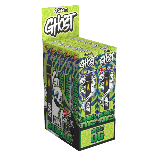 Acan Ghost Sherbet OG (Indica) – 3ml – HHC Vape